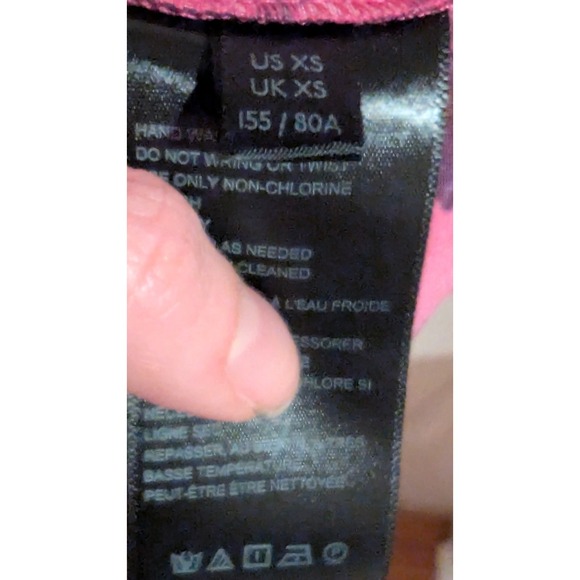 Urban Outfitters Floral Lace Trim Slip Dress Pink XS Spaghetti Strap Mini - Picture 6 of 8